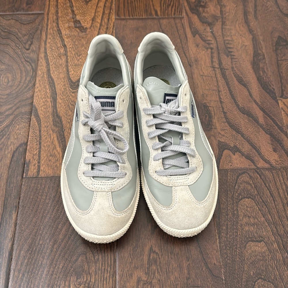 Puma Super Liga Light grey size 8